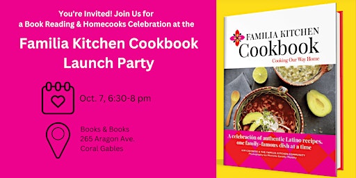 Familia Kitchen Cookbook Publishing Party