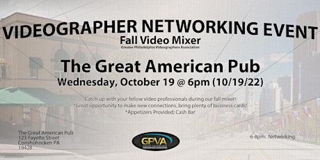 Videographers Networking Event