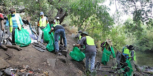 Midweek Cleanup - Auzerais Avenue at Los Gatos Creek