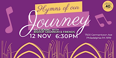 Hymns of Our Journey - An Evening with Bishop Grannum & Friends