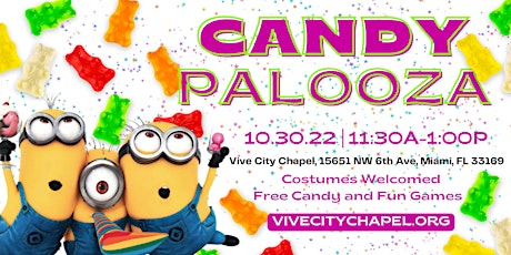 Candypalooza in Miami | FREE Family-Friendly Event
