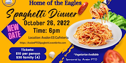 Avalon Family Spaghetti Dinner
