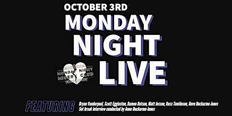 Monday Night Live! @ xBk feat. the Monday Night Misery Club!
