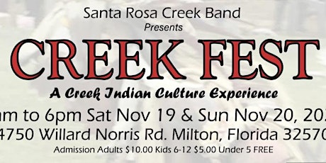 Santa Rosa Creek Band - Creek Festival