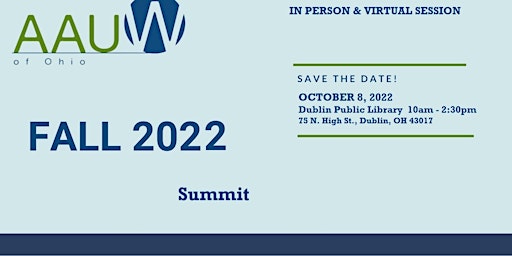 AAUW OHIO - FALL 2022 Conference