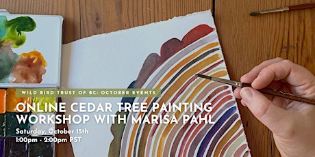 Online Cedar Tree Painting Workshop with Marisa Pahl
