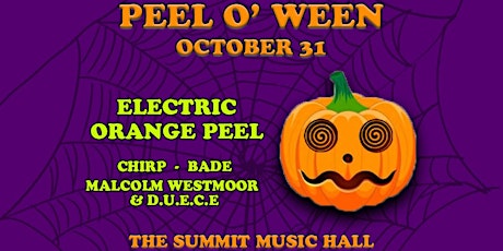 PEEL O' WEEN: Electric Orange Peel at The Summit Music Hall - October 31