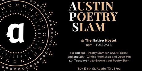 Austin Poetry Presents: New Sh*t Slam Hosted by Akeem Olaj