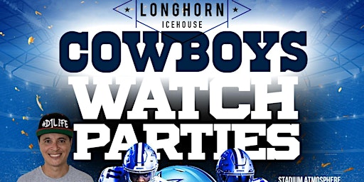 Cowboys vs. Commanders Watch Party ★ 3x Bigger 42ft 4K HD Screen + 46TVs ★