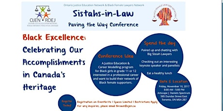 OJEN & Sistahs-in-Law: Paving the Way Conference primary image
