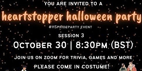 Heartstopper Halloween Party