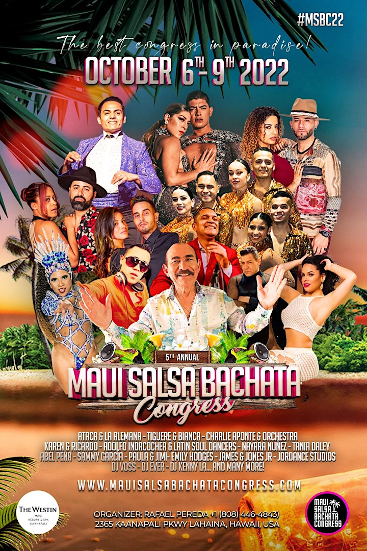 5th Annual Maui Salsa Bachata Congress image