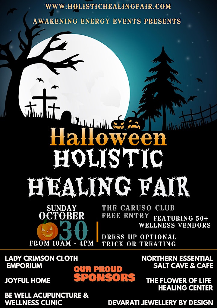 Sudbury’s Halloween  Holistic Healing Fair image