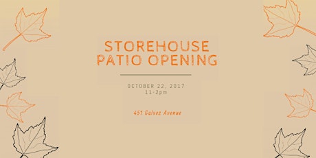 Storehouse Patio Opening Celebration at The SF Shipyard primary image