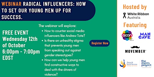 Radical Influencers: How to set our young men up for success