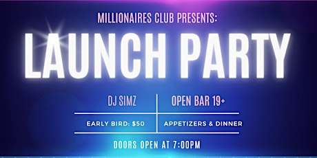 Millionaires Club Launch Event