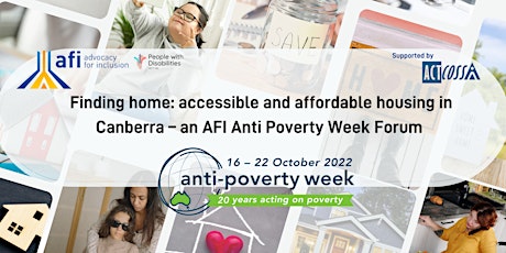 Finding home: accessible and affordable housing in Canberra