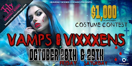 VAMPS & VIXENS at Heavenly Bodies ($1,000 Costume Contest)