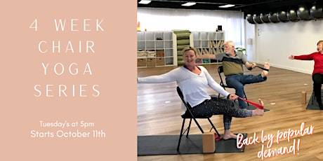 4 Week Chair Yoga Series