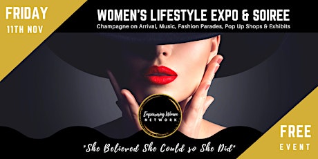 Primaire afbeelding van WOMEN'S Lifestyle Expo & Soiree