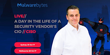 "A day in the life of a Security Vendors CIO" - Sydney primary image