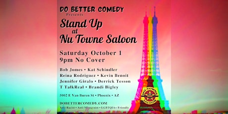 Stand Up at Nu Towne Saloon - Do Better Comedy