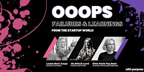 Failures & Learnings from the Startup World | Ooops Nights