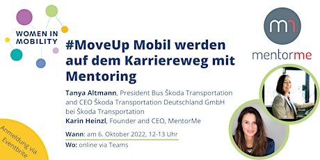 #MoveUp Mobil werden auf dem Karriereweg mit Mentoring