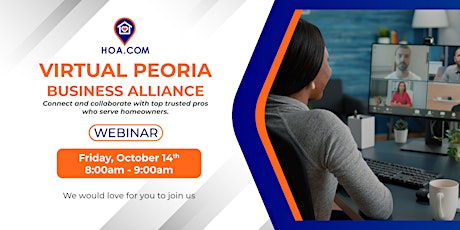 Virtual Peoria Business Alliance Meeting