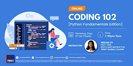 Coding 102, Python Fundamentals