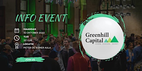 Info event Greenhill Capital