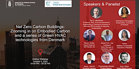 CIBSE UAE: Net Zero Carbon Buildings primary image