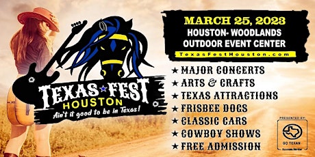 TexasFest  Houston- Woodlands, Mar 25, 2023