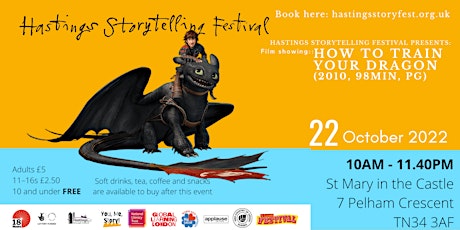 Hastings Storytelling Festival:  Film: How to Train your Dragon primary image