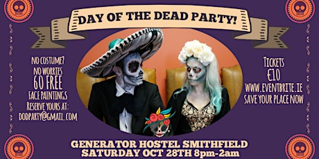 Day Of The Dead Party primary image