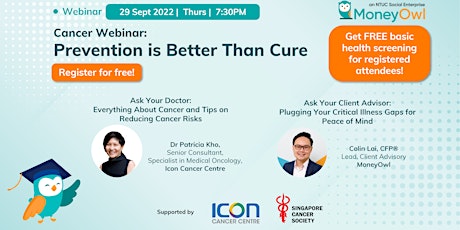 Cancer Webinar: Prevention is Better than Cure