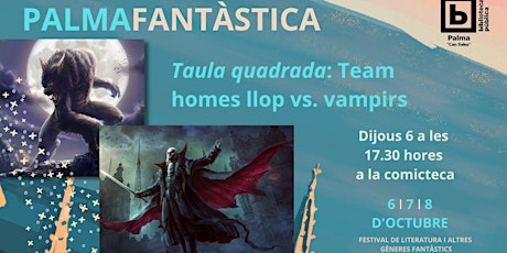 Taula quadrada: Team homes llop vs. Team vampirs