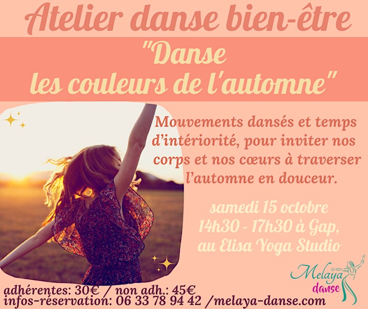 Image pour Atelier Danse bien-être "Danse les couleurs de l'automne'' 