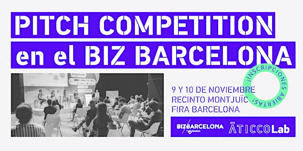 Pitch Competition Biz Barcelona by AticcoLab