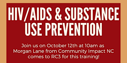 HIV/AIDS & Substance Use Prevention primary image