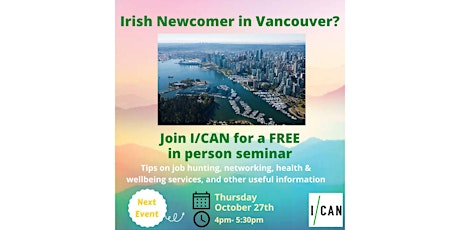 Irish Newcomer in Vancouver?