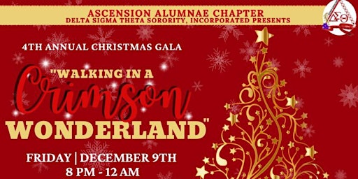Walking in a Crimson Wonderland - 4th Annual Christmas Gala