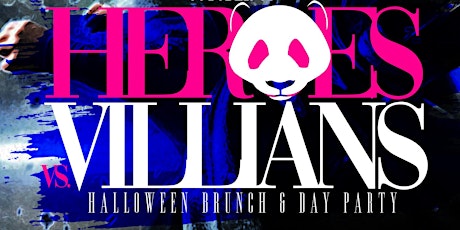 Heroes & Villains Halloween Sunday Brunch x Day Party, $25 Unlimited Drinks