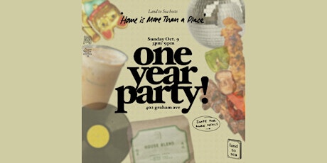Land to Sea's One-Year Anniversary Party