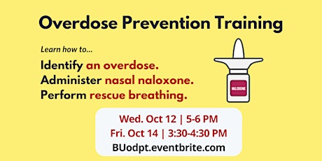 Overdose Prevention Training for BU Community