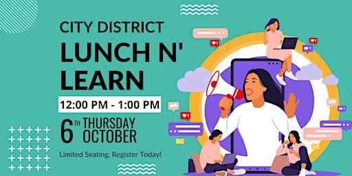 City District Lunch and Learn - Digital Marketing for Small Businesses