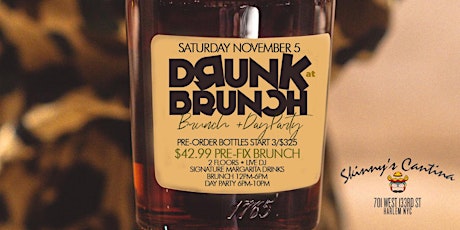 Drunk At Brunch, Brunch x Day Party, Food, Drinks, Live Music, Free Entry