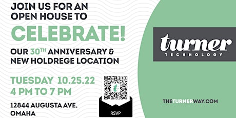 Turner Technology: 30th Anniversary Open House