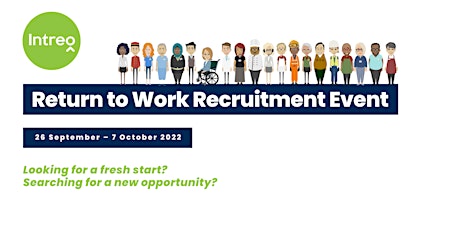 Return to Work Recruitment Event - Maynooth
