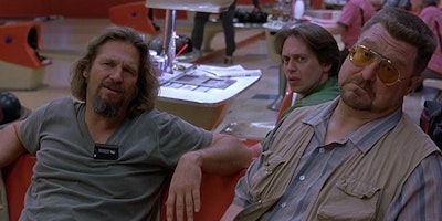 'The Big Lebowski' with a White Russian